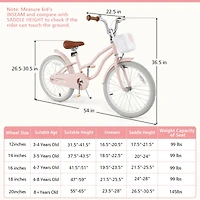Kids Bike with Kickstand for Boys and Girls – Durable, Safe, and Fun Ride for Young Riders