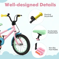 Kids Bicycle with Adjustable Handlebar and Seat for Comfort and Growth