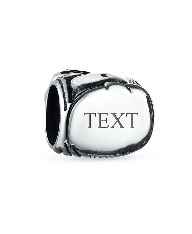 Bling Jewelry Asian Laughing Buddha Spiritual Mediation Charm Bead .925 Sterling Silver Fits European Bracelet