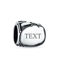 Bling Jewelry Asian Laughing Buddha Spiritual Mediation Charm Bead .925 Sterling Silver Fits European Bracelet