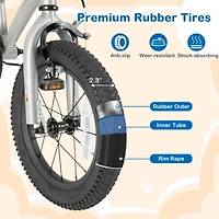 Kids Bike Bicycle for Boys Girls 4-8 with High Carbon Steel Frame