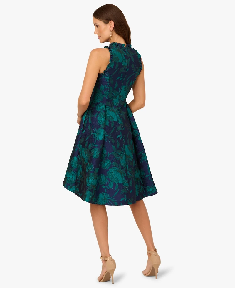Adrianna Papell Women's Sleeveless High-Low Dress