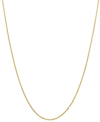 Steeltime Women's 14K Gold Plated Box Chain Necklace