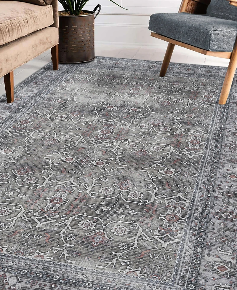 Amer Rugs Alaska Machine Washable ALA2 9'2'' x 11'9'' Area Rug