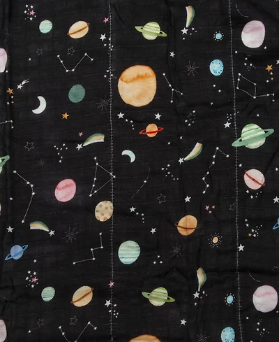Loulou Lollipop Baby Planet Print Quilt