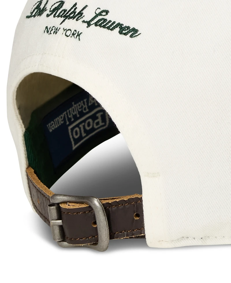 Polo Ralph Lauren Men's Two-Tone Crest Twill Ball Cap