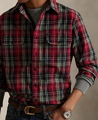 Polo Ralph Lauren Men's Classic-Fit Plaid Oxford Workshirt