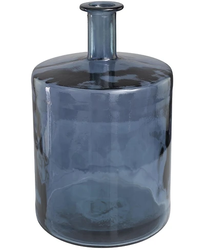 Rosemary Lane Glass 18" Bottleneck Modern Vase