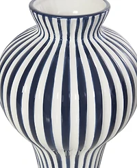 Rosemary Lane Ceramic Modern Vase, Set of 2