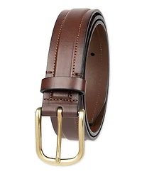 Club Room Men's Cut Edge Trapunto Stitched Casual Belt