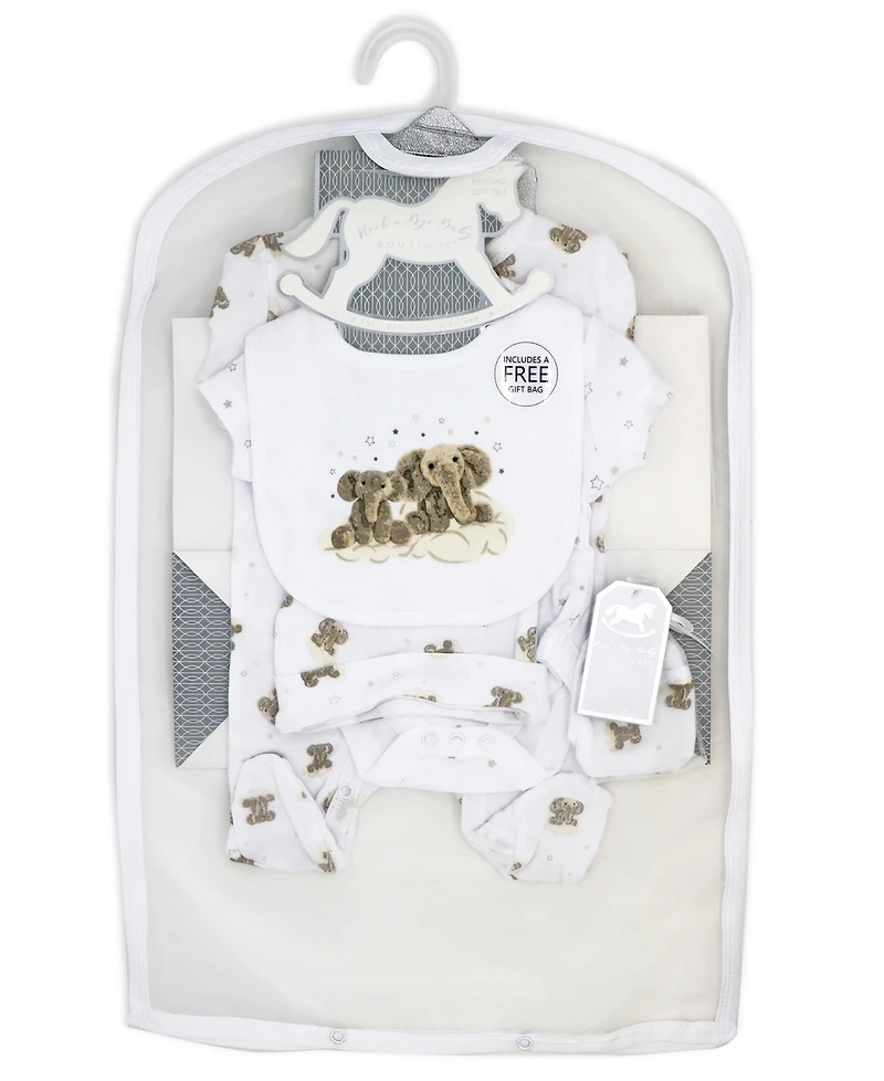 3 Stories Trading Baby Boys and Baby Girls 28-Piece Essentials Shower Gift Bundle Set