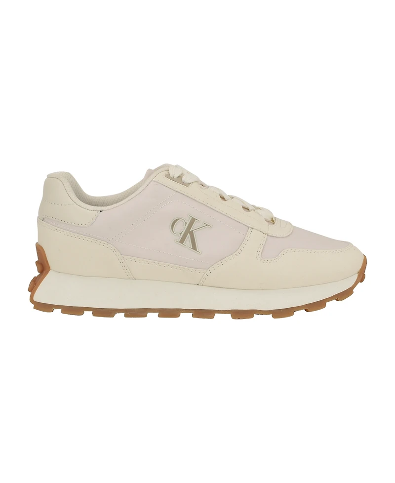 Calvin Klein Women's Taresa Logo Lace-Up Sneakers