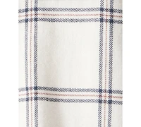 Carter's Baby Boys Cotton Plaid Button-Front Shirt & Cargo Pants, 2 Piece Set