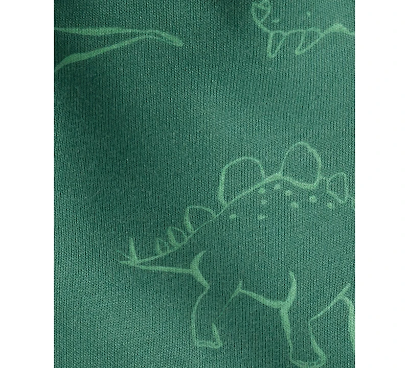 Carter's Baby Boys Cotton Dinosaur Little Jacket, Bodysuit & Pants, 3 Piece Set