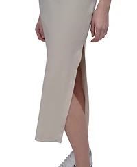 Dkny Jeans Women's Side-Slit Tank Midi Dress