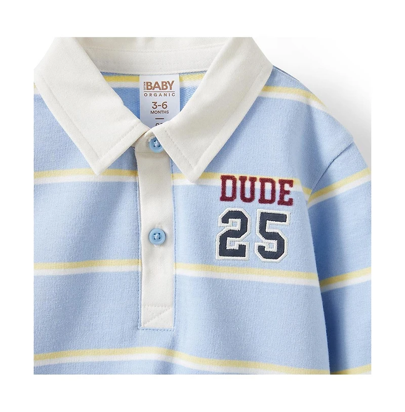 Cotton On Baby Boys Gabe Rugby Polo Top