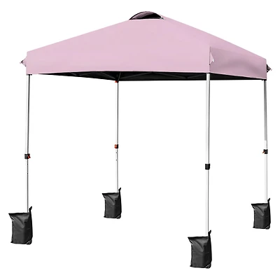 Outdoor Pop-up Canopy Tent with Roller Bag for Easy Transport and Setup