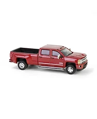 1/64 2018 Silverado 3500 Hd Dually High Country Red Metallic Dually Drivers