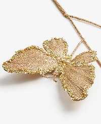 Holiday Lane Enchanted Forest Butterfly Pick Ornament, Macy's Exclusive