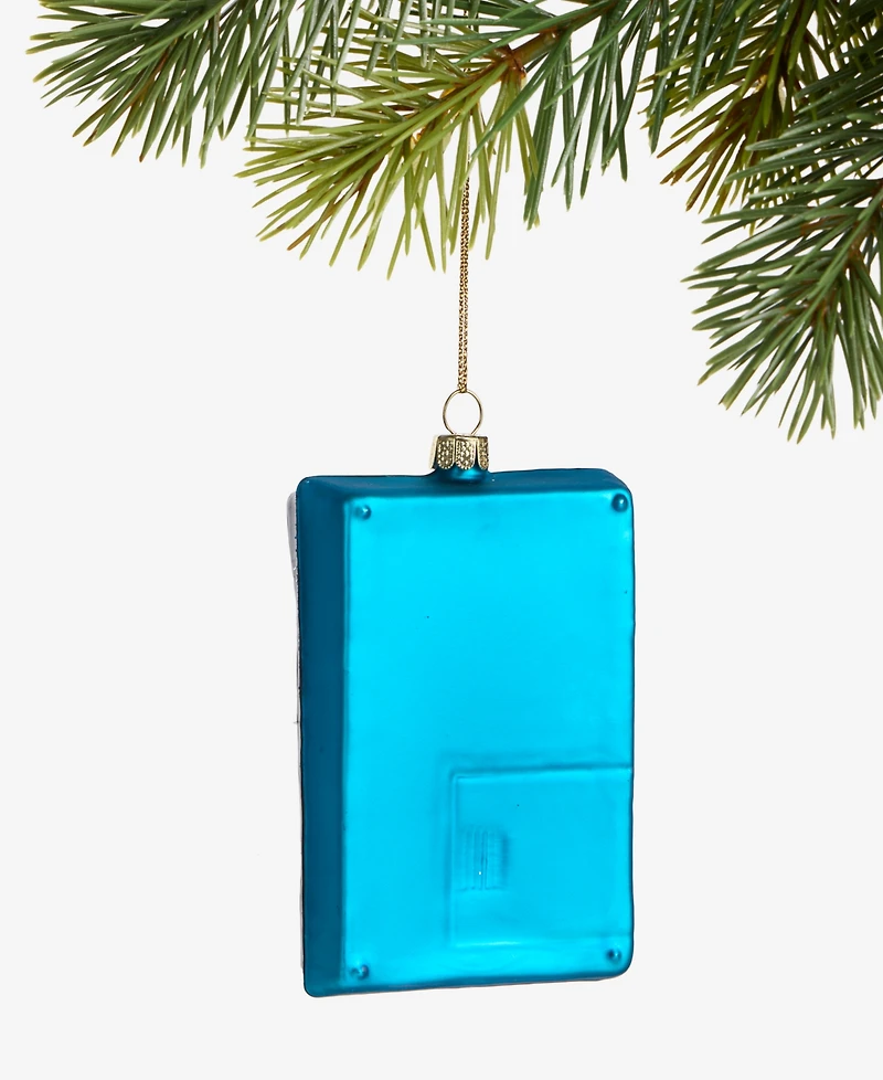 Holiday Lane Eclectic Charm Glass Calculator Ornament, Macy's Exclusive