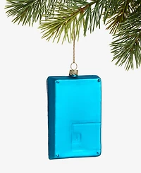 Holiday Lane Eclectic Charm Glass Calculator Ornament, Macy's Exclusive