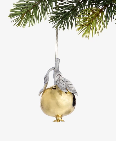 Holiday Lane Berry Tones Gold Pomegranate Ornament, Macy's Exclusive
