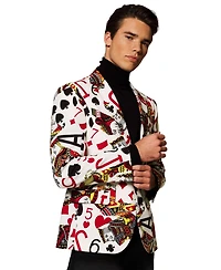 OppoSuits Men's Party Blazers - Printed Theme Jackets Multicolor