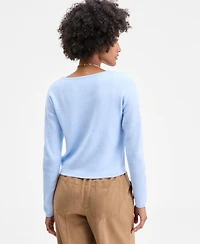 On 34th Women's V-Neck Button-Front Cardigan, Exclusively at Macy's