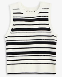 On 34th Women's Striped Sweater Tank Top, Exclusively at Macy's