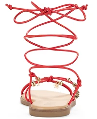 Wild Pair Reinaa Strappy Lace-up Flat Sandals, Exclusively at Macy's