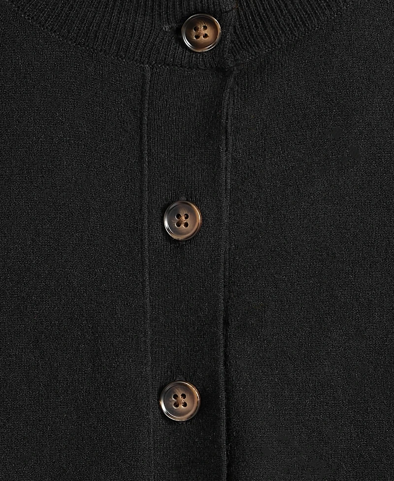 On 34th Women's Crewneck Button-Front Cardigan, Exclusively at Macy's
