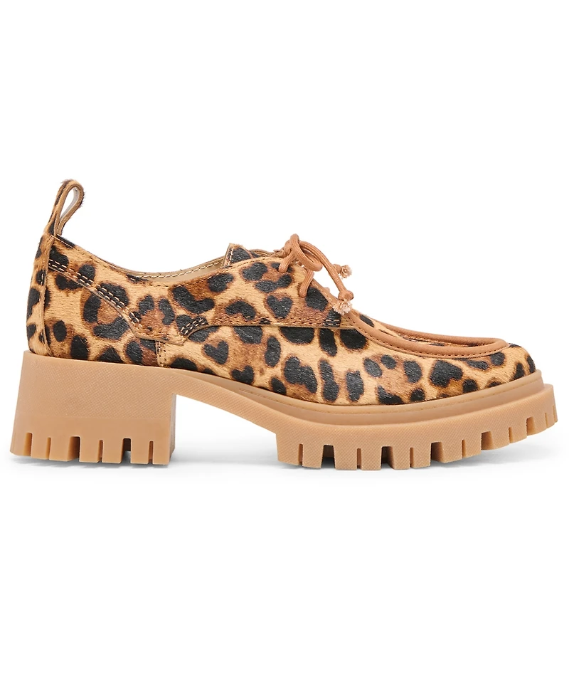 Dolce Vita Women's Milza Platform Lug-Sole Lace-Up Loafers