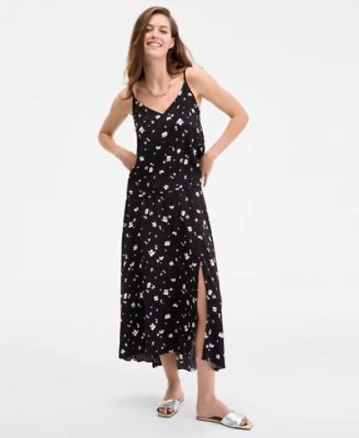 On 34th Womens Floral V Neck Camisole Top Floral High Low Midi Skirt Exclusively At Macys