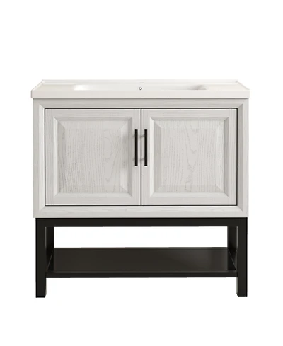 36" Vanity with Ceramic sink
