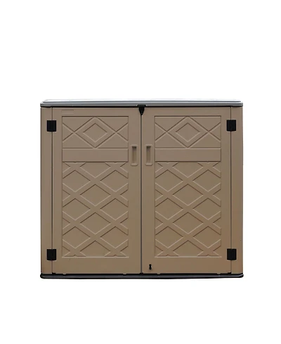 Mondawe Heavy-Duty Outdoor Storage Cabinet (Large Single-Tier)