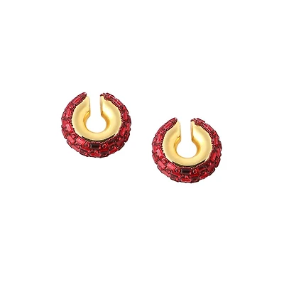 Sohi Women's The Mirror Cuff Earrings