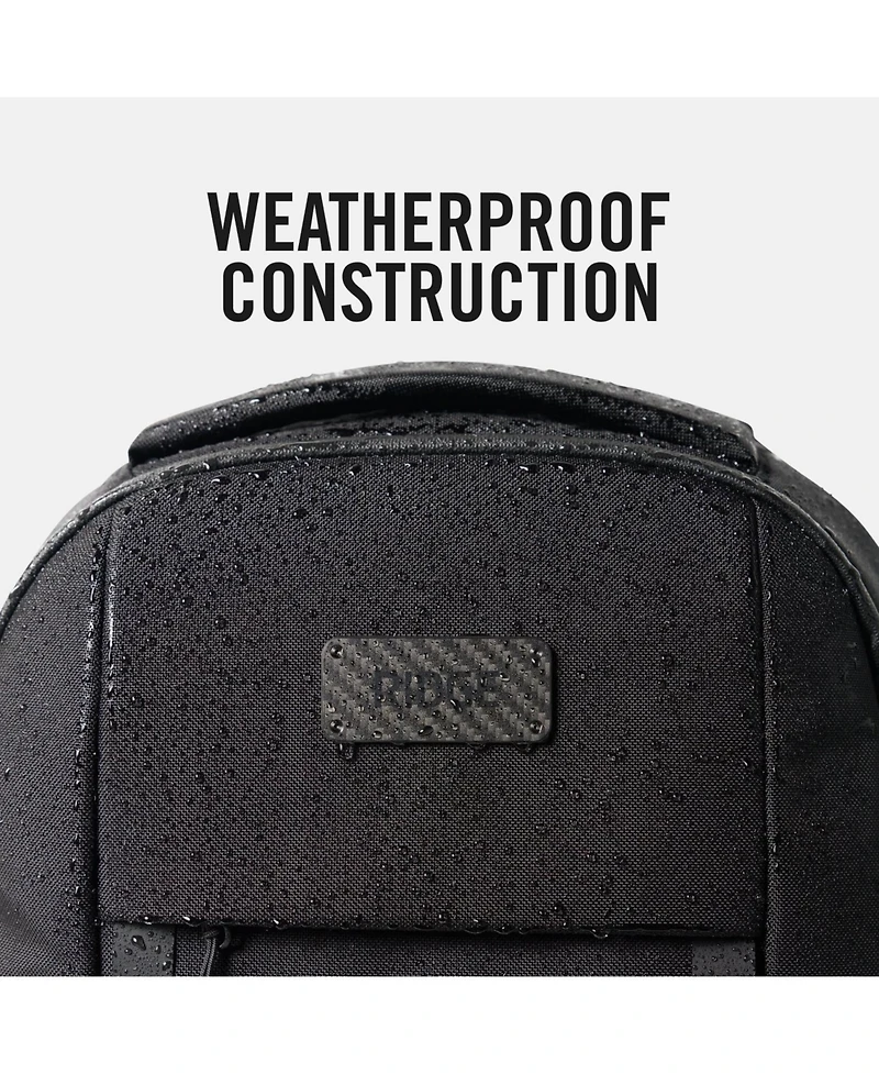 The Ridge Men's Commuter Backpack Pro - Royal Black