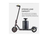 MK083 Folding 8.5 Inch Electric Scooter - 350W Motor, 25 km/h Speed, 25-30 km Range, Smart Riding Features, Led Lights, Disc Brake