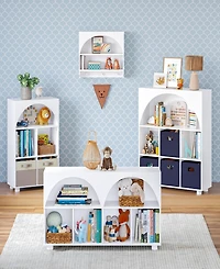 Sourcing Solutions Arched 23" Solid Wood Kids Curve Appeal Bookcase