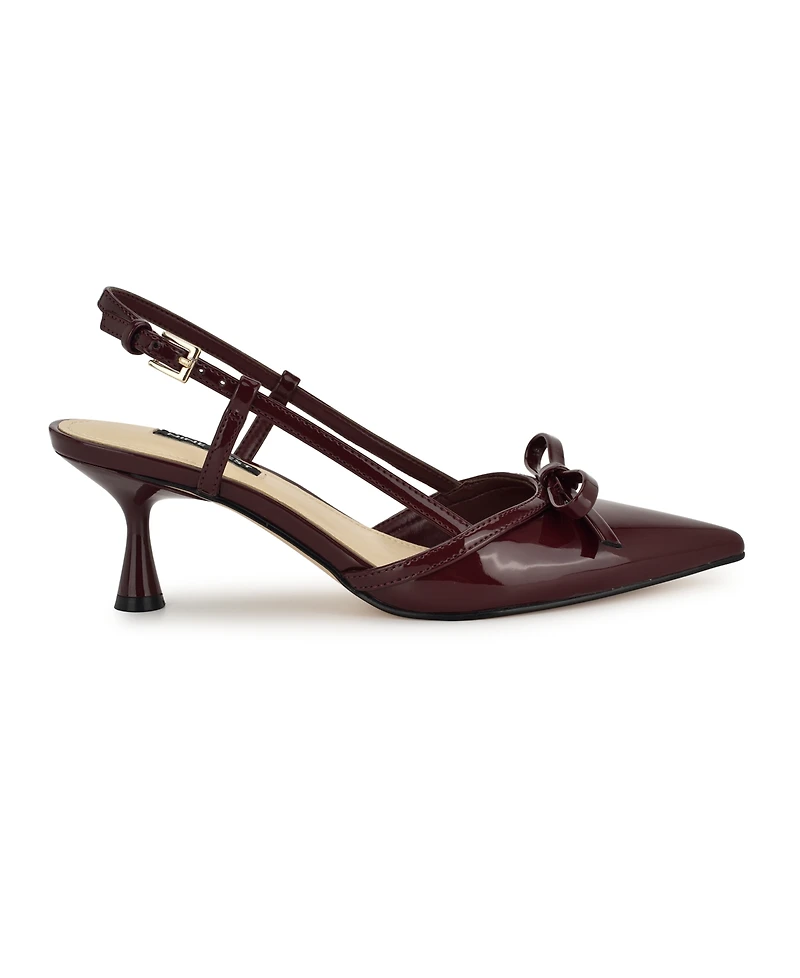 Nine West Women's Reega Tapered Heel Slingback Pumps