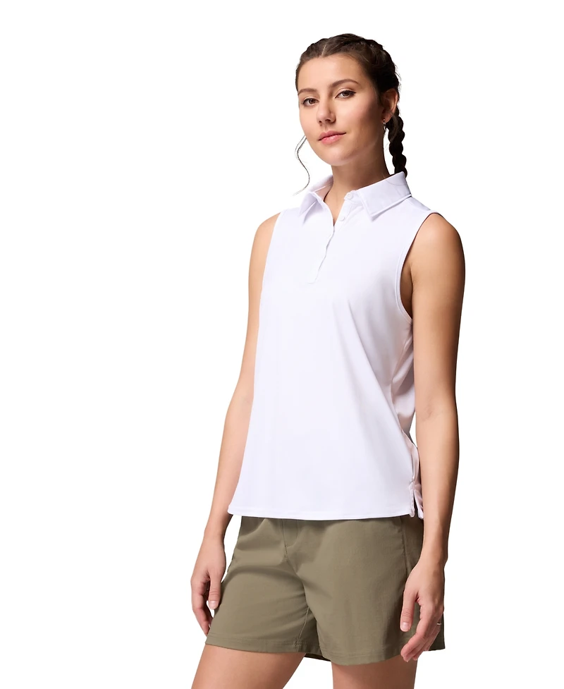 Columbia Women's Cedar Coast Sleeveless Polo Top