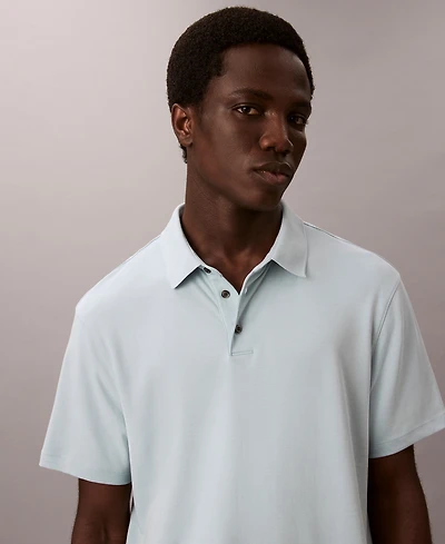 Calvin Klein Men's Short Sleeve Supima Cotton Polo Shirt