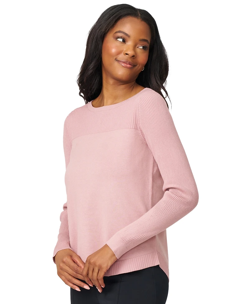 Melissa Paige Women's Boat Neck Long-Sleeve Sweater