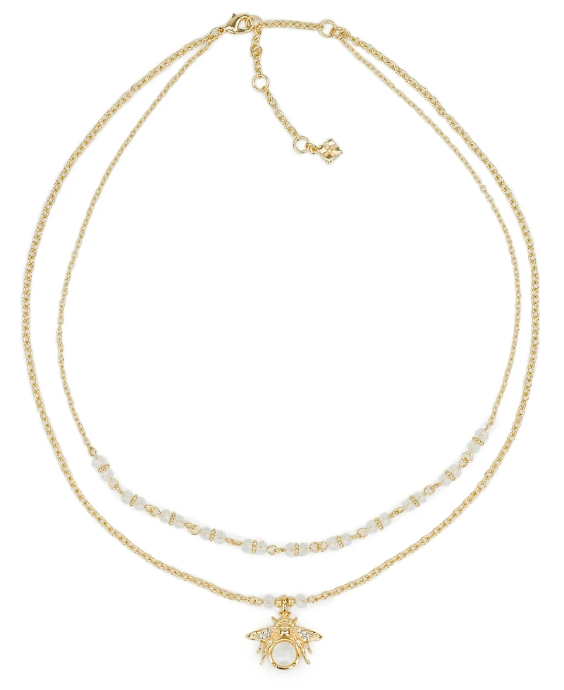 Patricia Nash Summer Bees Double Strand Short Necklace