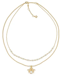 Patricia Nash Summer Bees Double Strand Short Necklace