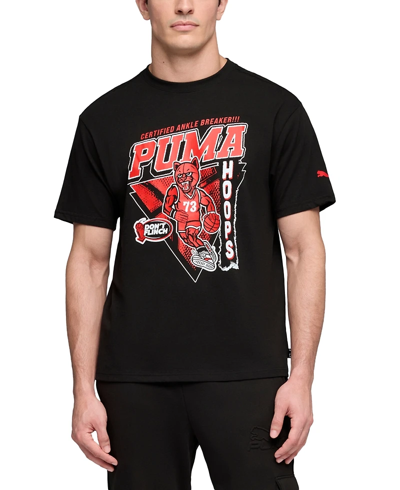 Puma Men's Cotton Rival Rage Graphic Short-Sleeve T-Shirt