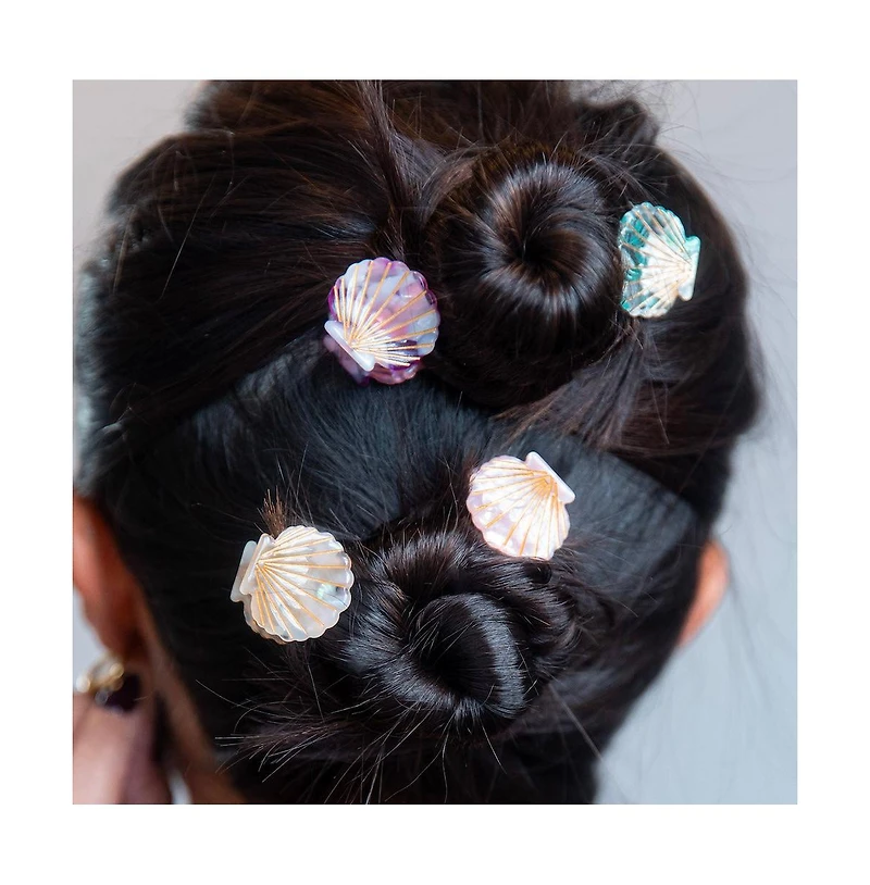 Mini Seashell Clip Set