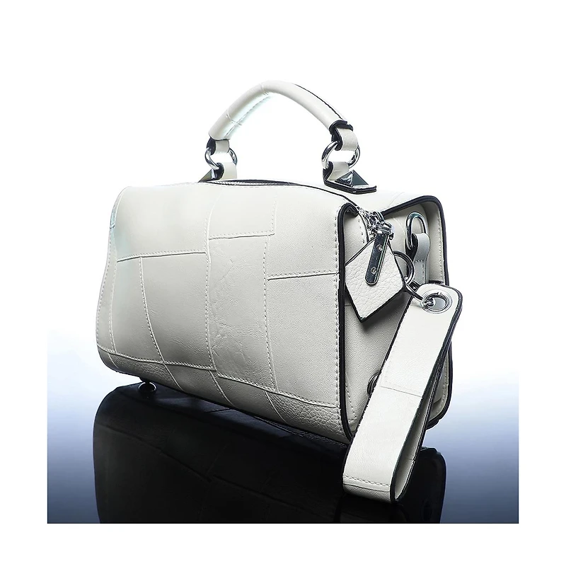 Women's The Croc Camera Sling Bag - Cream White
