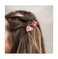Headbands of Hope Mini Heart Clip Set