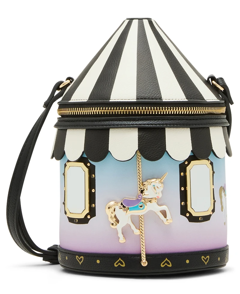 Betsey Johnson Spin Me Mini Crossbody Bag